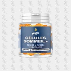 Gélules Sommeil CBD CBN Melatonine