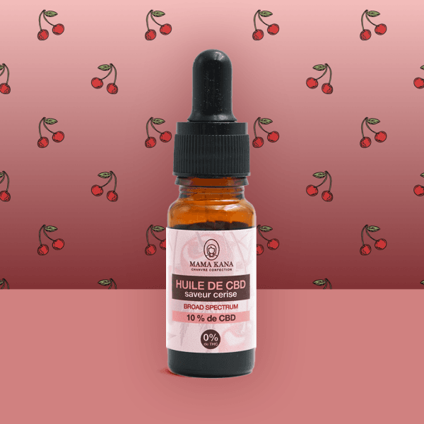 Cerise Huile CBD 10%