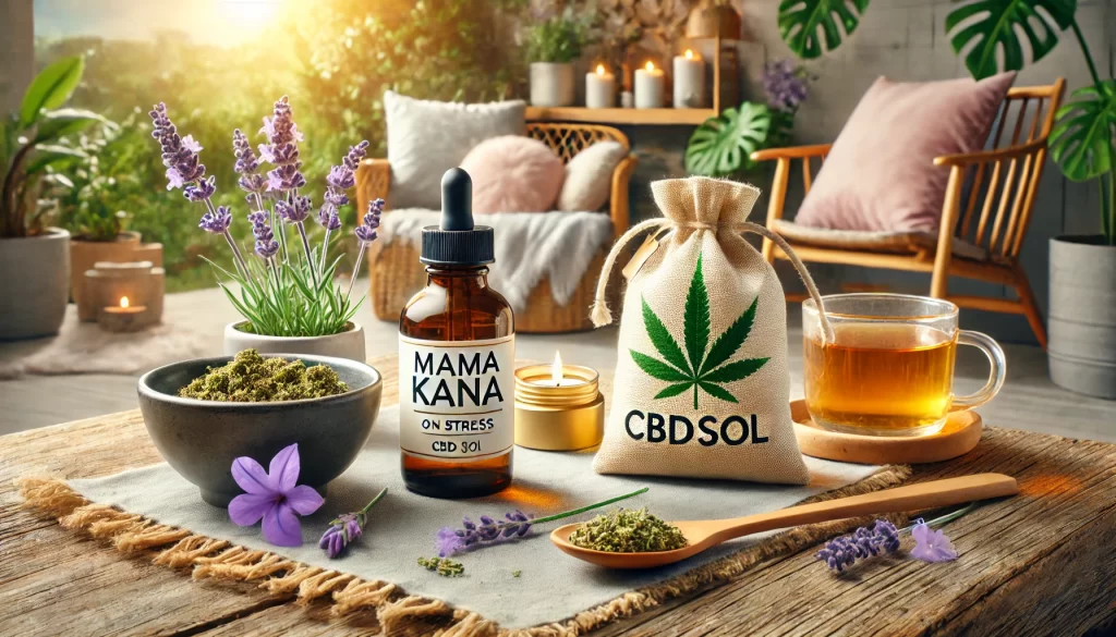 CBD & GESTION DU STRESS MAMA KANA CBDSOL