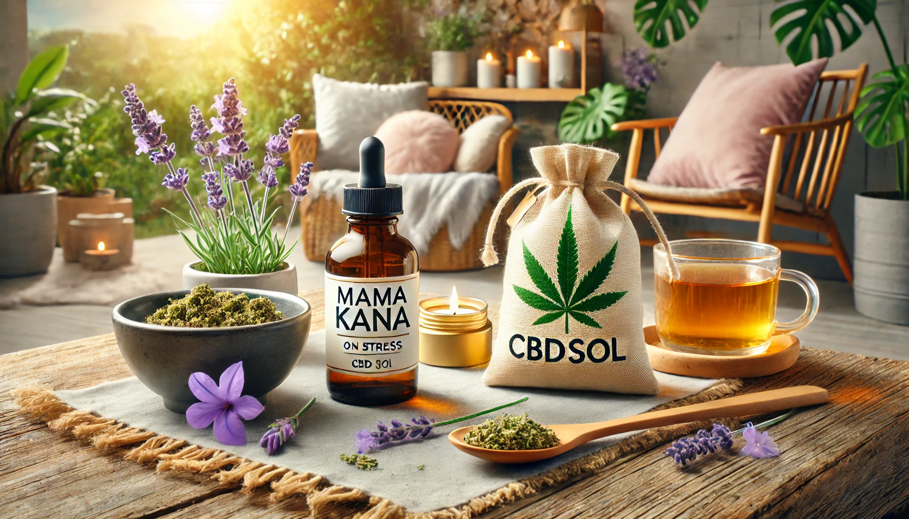 CBD & GESTION DU STRESS MAMA KANA CBDSOL